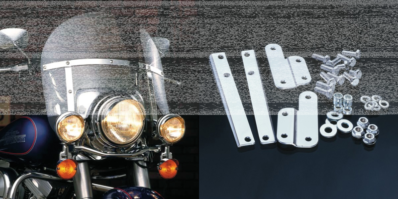 Chopped H-Duty kit clear FLHS77-93 (GB)