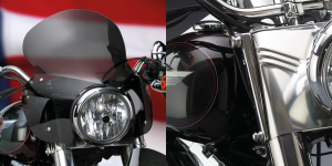 Wave QR (Stinger) windshield kit FLST (GB)