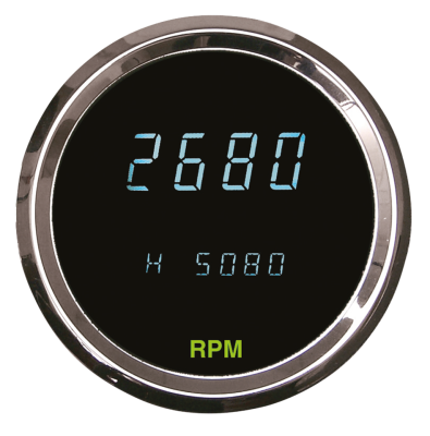Round Digital Tachometer 3-3/8" (GB)