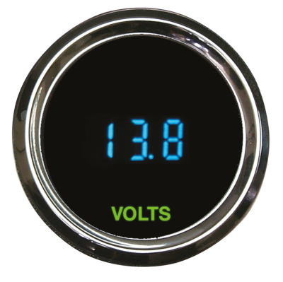Round Digital Voltmeter (GB)