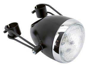 Black Vintage sidemount headlight 5.75" (GB)