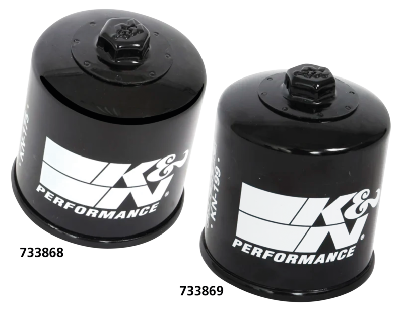 K&N Black Wrench-Off Oil filter Scout (GB)