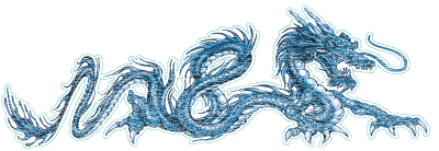 Blue dragon right decal 2.69"x8" (GB)