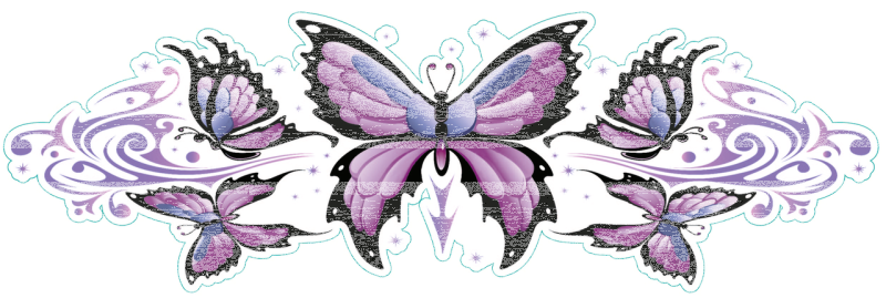Tribal Butterfly 2.634X8.207 (GB)
