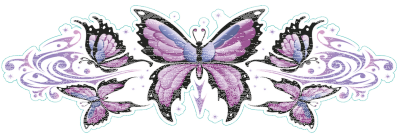 Tribal Butterfly 2.634X8.207 (GB)