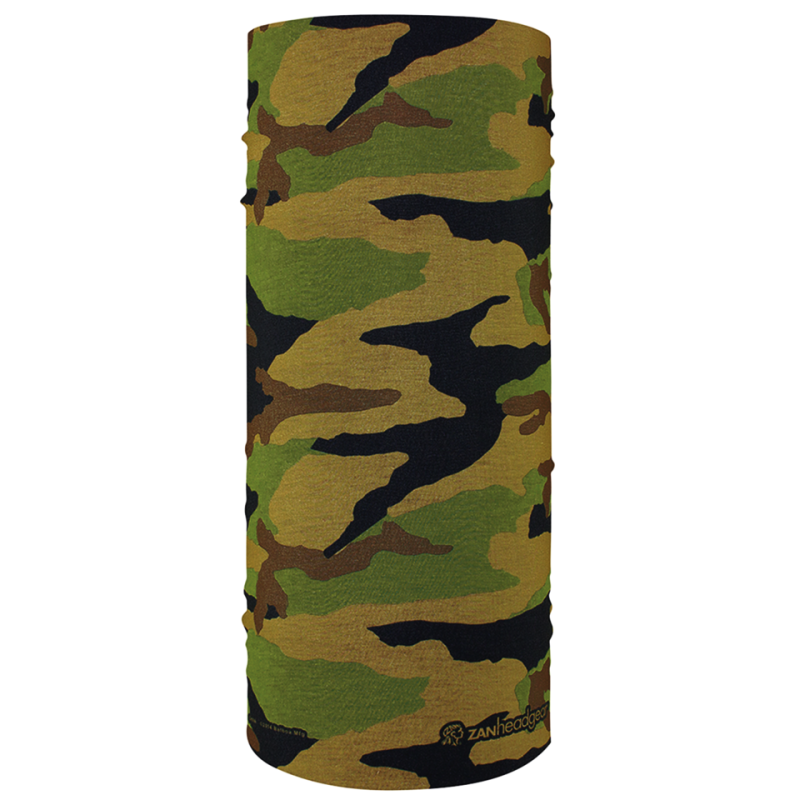 Zan Motley Tube Polyester Woodland Camo (GB)