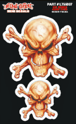 MR. BONES - MINI DECAL 3"X4,75"