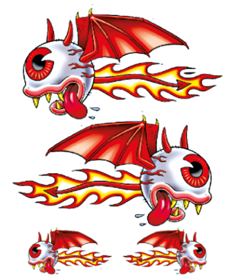 DEVIL EYES 6"X8" (GB)