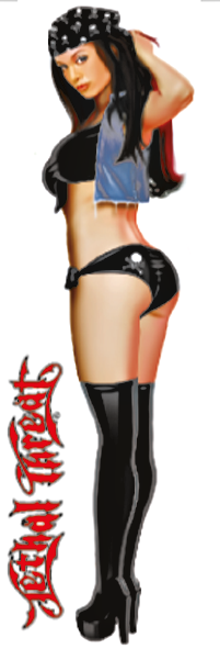 BIKER BANDANA  3"X10" (GB)