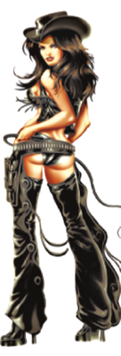 OUTLAW BABE 3"X10" (GB)