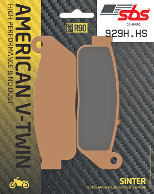 SBS HS FR Brake pads Scout 15-16 (GB)