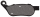 EBC-V rear brake pads BT08-17 (GB)