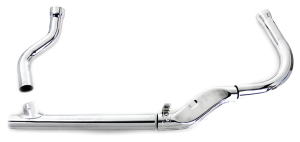 2-1 Complete Exhaust Chrome FL58-64