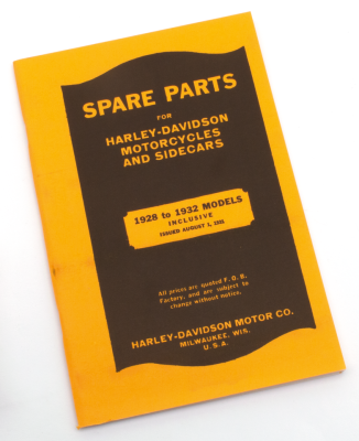 Spare Parts Catalog Twin Models 28-32 (GB)