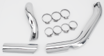 2-1 Heat Shield Kit Chrome FL70-84