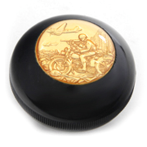 Gold Army Shifter Knob 3/8" Thread