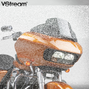 V-Stream 9" windscreen FLTR15-UP dark (GB)