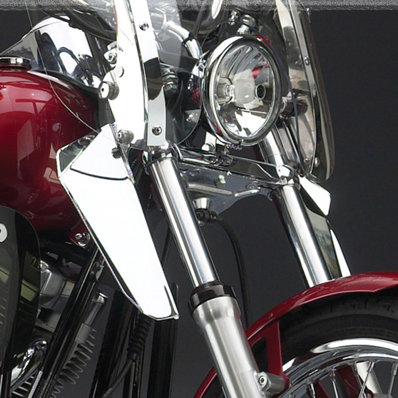Chrome windscreen lowers N76605 (GB)
