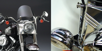 Switchblade Deflector Clear kit 41mm for