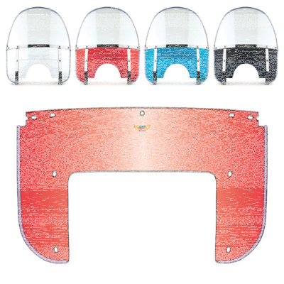 Beaded Heavy Duty bottom RED 5-bolt (GB)