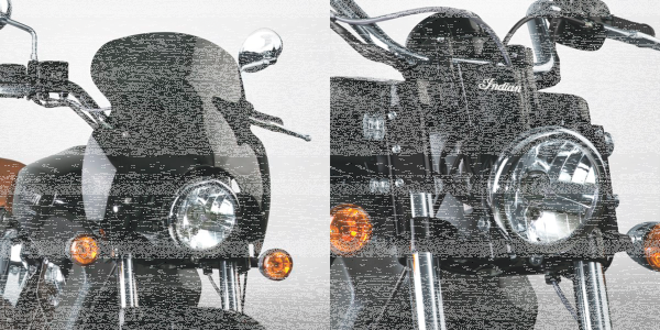 Wave QR windshield kit Scout black (GB)