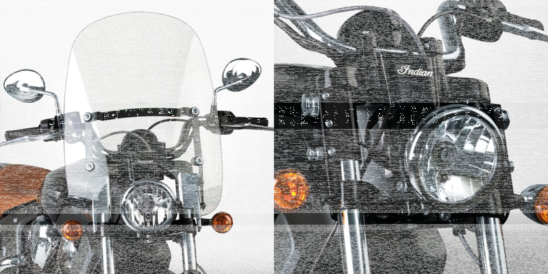 Switchblade Spartan Indian Scout black (GB)