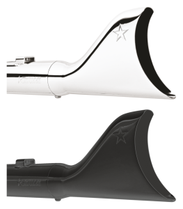 SHARKTAIL TIP CHROME 2.5" EA