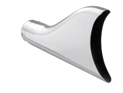 FREEDOM Sharktail end cap 2 1/8" chrome