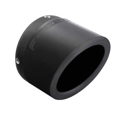 LIBERTY/RACING ROLLED EDGE BLACK TIP 4"