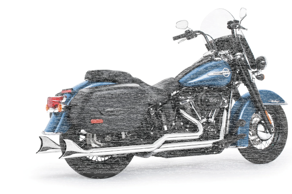 SHARKTAIL 33s TRUE-DUALS ST18-up Chr (GB)