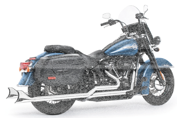 SHARKTAIL 36s TRUE-DUALS ST18-up Chr (GB)