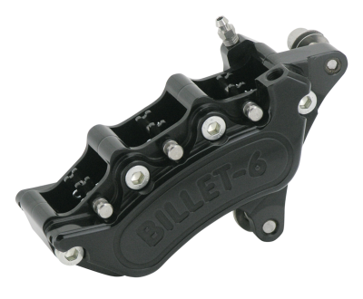 Billet 6 caliper 11.5" FLSTS fr Blk (GB)