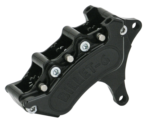 Harrison RH 6-pot caliper 13" front Blck (GB)