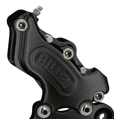 Billet 4 Rear Caliper F*ST84-up Black (GB)