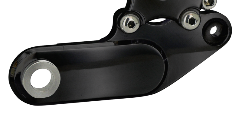 Harrison RR Caliper bracket Softail blck (GB)