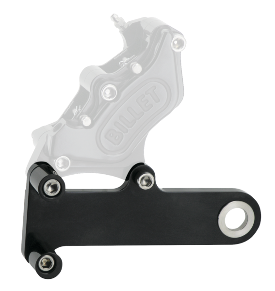 Billet rear Caliper bracket XL84-99 blck (GB)