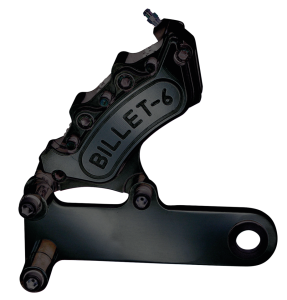 Billet 6 Calipers rear XL84-03 black (GB)