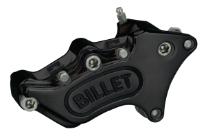 Billet 4 RH front caliper 00-up Black (GB)