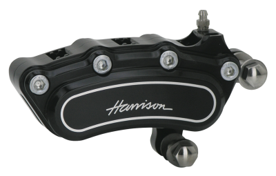 Billet Slim R/H 6 piston fr 00-up black (GB)