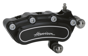 Billet Slim L/H 6 piston fr 00-up black (GB)