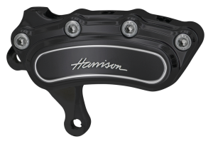 Billet Slim L/H 6 piston fr 13" 00-up Bl (GB)