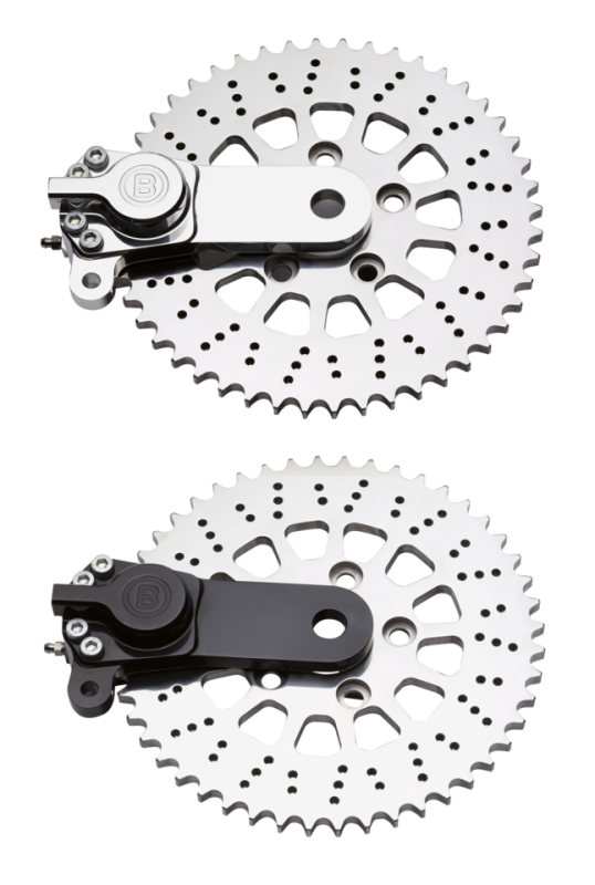 Harrison sprocketbrake polished L/H 2"I (GB)
