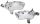 Slimline 6 front calipers 84-99 Polish (GB)