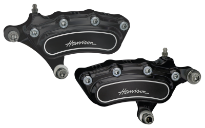 Slimline 6 front calipers 84-99 Black (GB)