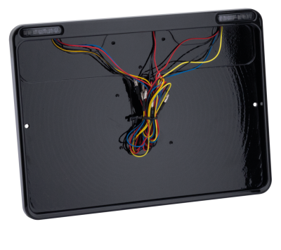 DMP 3-1 License Frame FR Matt Black