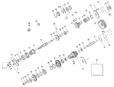 Oil deflector kit BT 37-64 (GB)