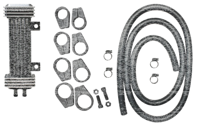Jagg oilcooler All HD 55-up Black (GB)