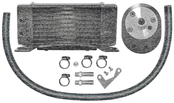Jagg FLH/T84-08 10-row cooler black low (GB)