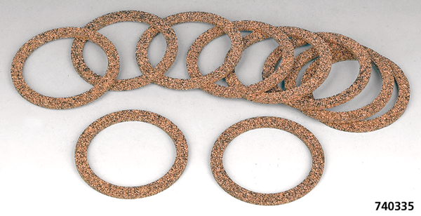 10pck Gasket inspection cvr 36-64 (cork) (GB)