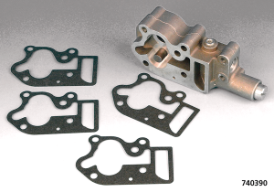 10pck Gasket oil pump cover Black paper (GB)